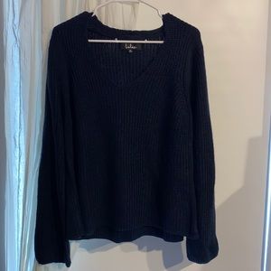 V-neck sweater